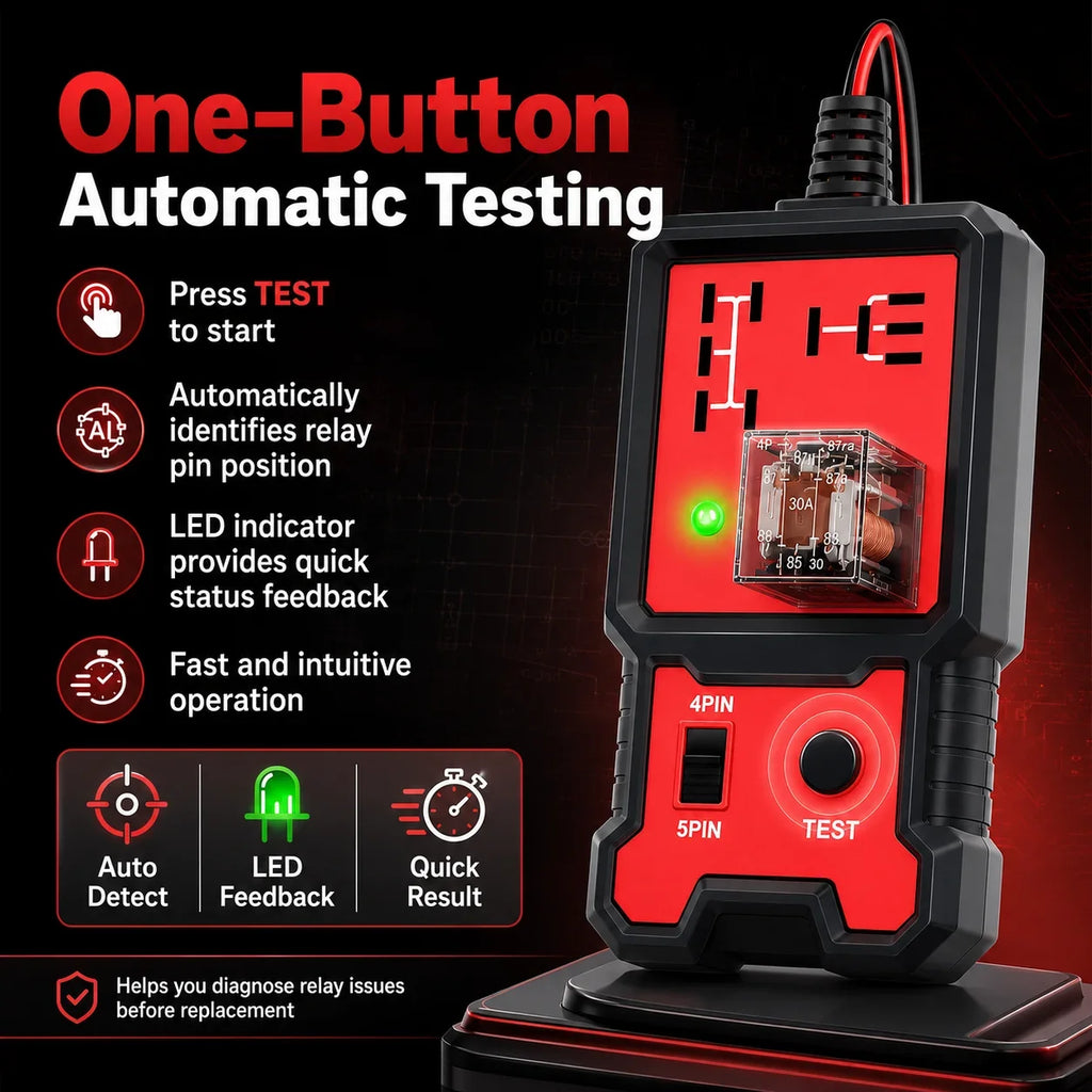 12V Automotive Relay Tester