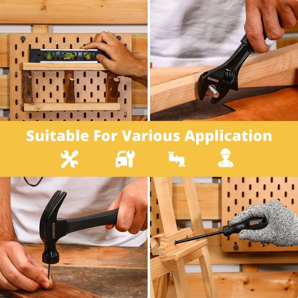 DEKO 178-Piece Mechanic Tool Kit