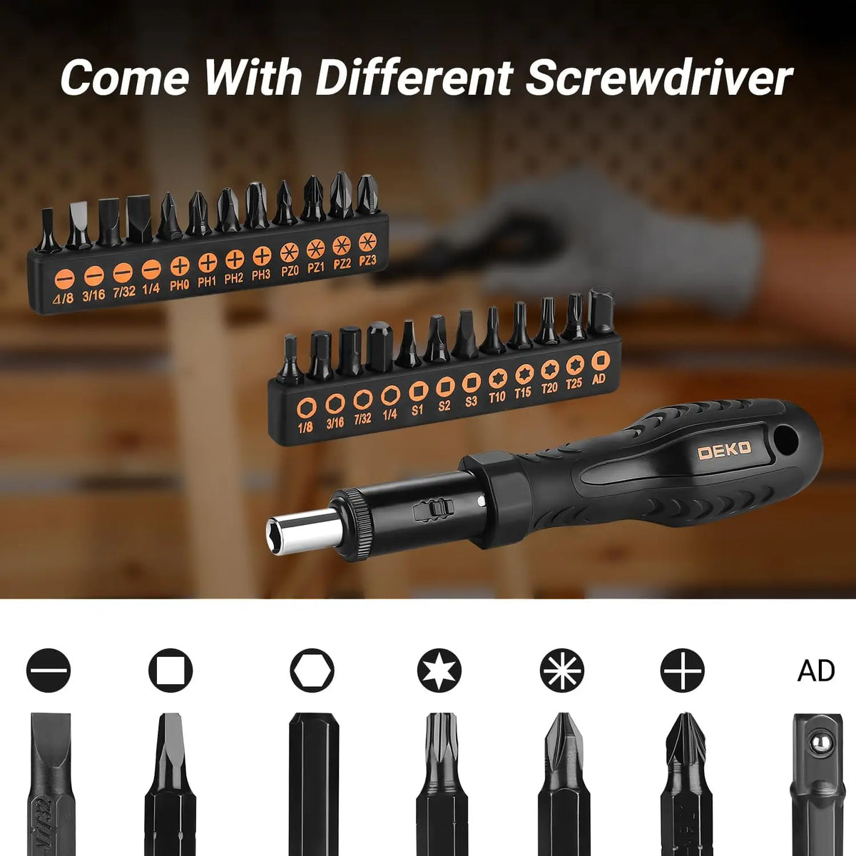 DEKO 178-Piece Mechanic Tool Kit