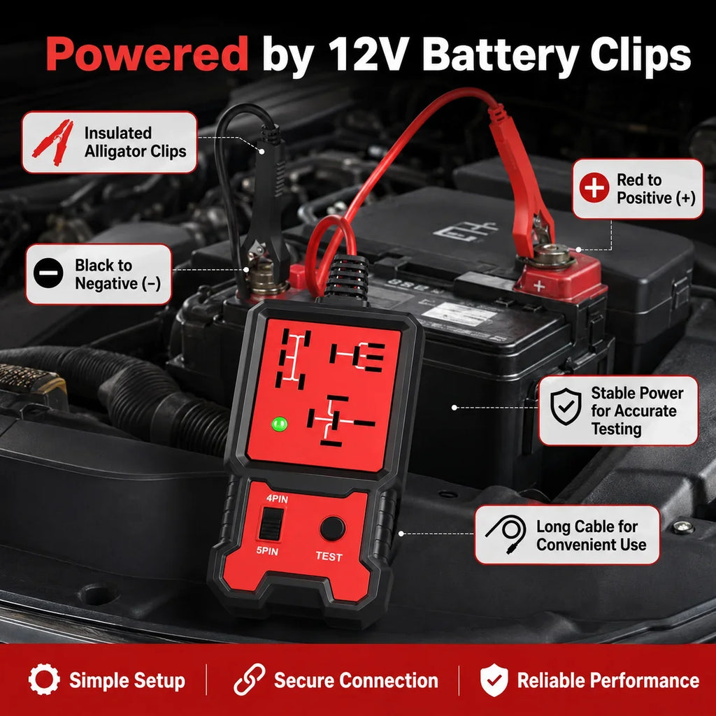 12V Automotive Relay Tester